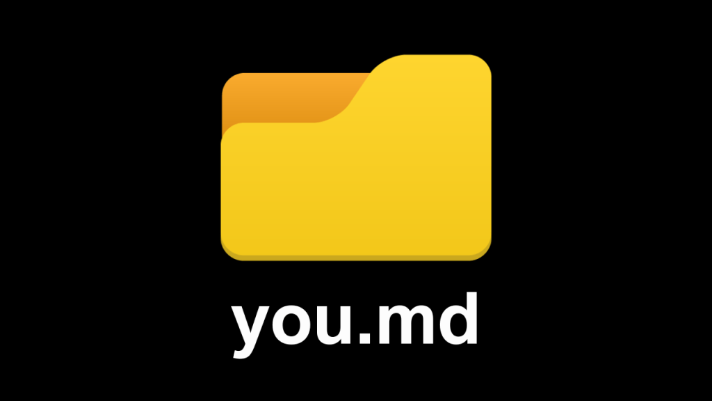 How to .md-fy Yourself